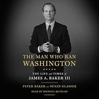 The Man Who Ran Washington Audiolibro Por Peter Baker, Susan Glasser arte de portada