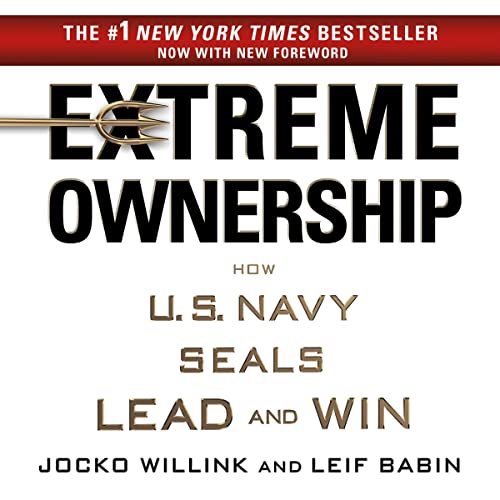 Extreme Ownership Audiolibro Por Jocko Willink, Leif Babin arte de portada