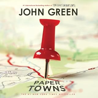 Paper Towns Audiolibro Por John Green arte de portada