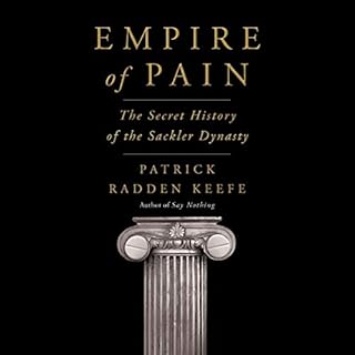 Empire of Pain Audiolibro Por Patrick Radden Keefe arte de portada