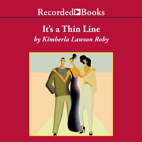 It's a Thin Line Audiobook By Kimberla Lawson Roby cover art