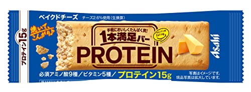 アサヒグループ食品 1本満足バー プロテイン ベイクドチーズ 36本