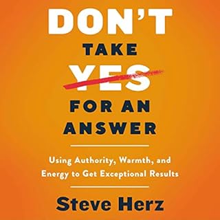 Don't Take Yes for an Answer Audiolibro Por Steve Herz arte de portada