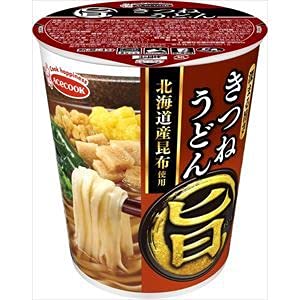 《セット販売》　エースコック まる旨 きつねうどん (1食)×12個セット インスタント カップ麺