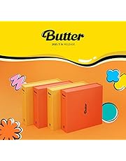 [BTS : BANGTAN BOYS] Kpop BTS Bangtan Boys Album BUTTER - Random Version (Cream OR Peach) - Original Official Album BTS Bangtan Boys Butter - One Album