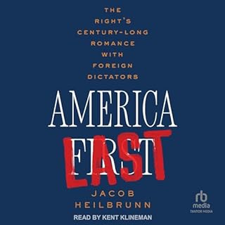 America Last Audiolibro Por Jacob Heilbrunn arte de portada