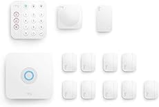 Certified Refurbished Ring Alarm 13-piece kit (2nd Gen) – home security system with optional 24/7 professional monitoring – Works with Alexa