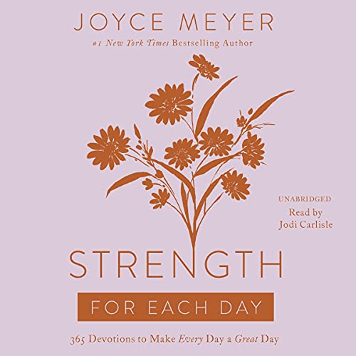 Strength for Each Day Audiobook By Joyce Meyer cover art