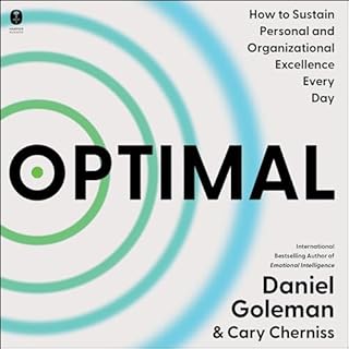 Optimal Audiolibro Por Daniel Goleman, Cary Cherniss arte de portada