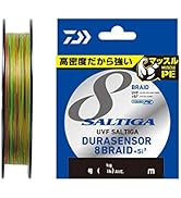 ダイワ(DAIWA) PEライン UVFソルティガデュラセンサーX8+Si2 0.6-10号 200/300/400m マルチカラー