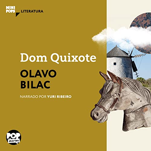 Dom Quixote Audiolibro Por Olavo Bilac arte de portada