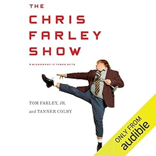 The Chris Farley Show Audiolibro Por Tom Farley, Tanner Colby arte de portada