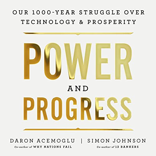 Power and Progress Audiolibro Por Daron Acemoglu, Simon Johnson arte de portada