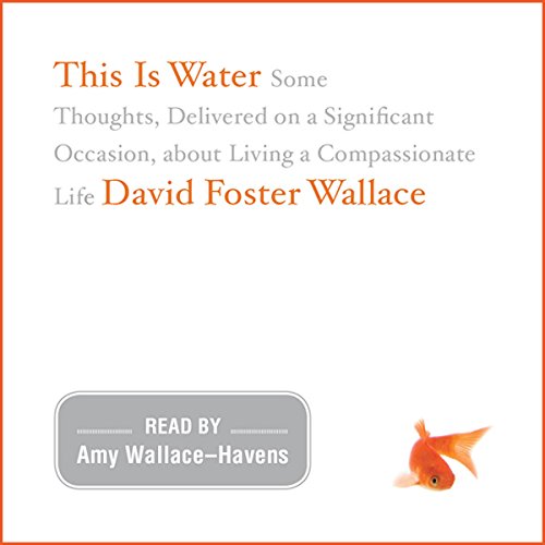 This Is Water Audiolibro Por David Foster Wallace arte de portada