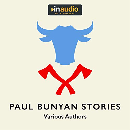 Diseño de la portada del título Paul Bunyan Stories