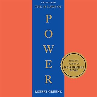 48 Laws of Power Audiolivro Por Robert Greene capa