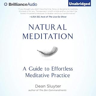 Natural Meditation Audiobook By Dean Sluyter cover art