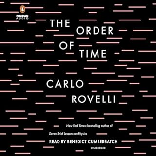 The Order of Time Audiolibro Por Carlo Rovelli arte de portada