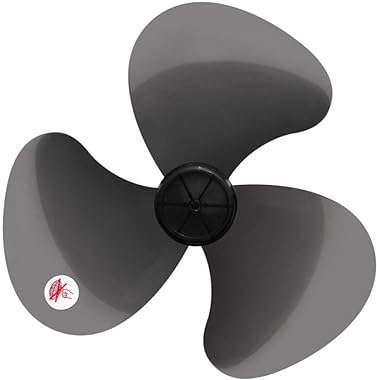 DOITOOL Plastic Fan Blade Replacement Leaves, with Nut Cover, 3 Leaves Universal Household Standing Fan Pedestal Fan Table Fa