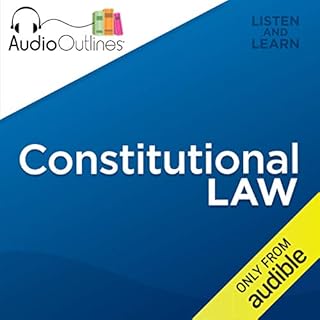 Constitutional Law Audiolibro Por AudioOutlines arte de portada