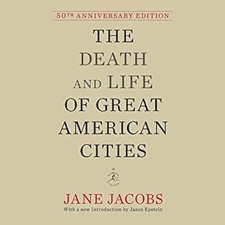 The Death and Life of Great American Cities Audiolibro Por Jane Jacobs, Jason Epstein - introduction arte de portada