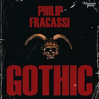 Gothic Audiolibro Por Philip Fracassi arte de portada