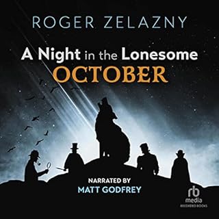 A Night in the Lonesome October Audiolibro Por Roger Zelazny arte de portada