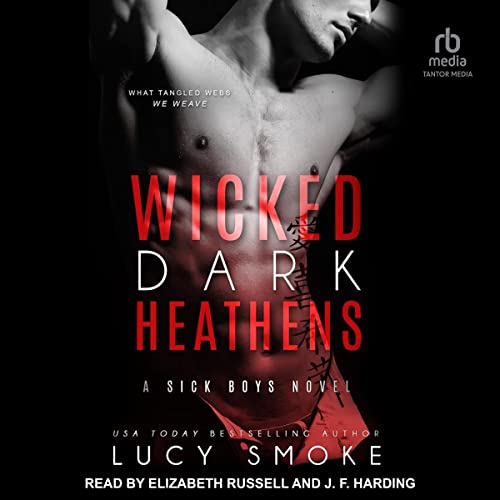 Wicked Dark Heathens Audiolibro Por Lucy Smoke arte de portada