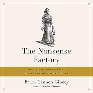 The Nonsense Factory Audiolibro Por Bruce Cannon Gibney arte de portada