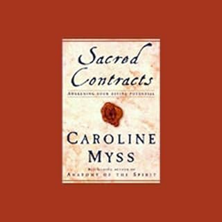 Sacred Contracts Audiolibro Por Caroline Myss arte de portada