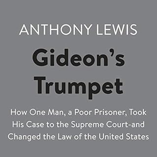 Gideon's Trumpet Audiolibro Por Anthony Lewis arte de portada