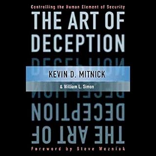 The Art of Deception Audiolibro Por Kevin Mitnick arte de portada