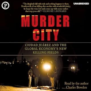 Murder City Audiolibro Por Charles Bowden arte de portada