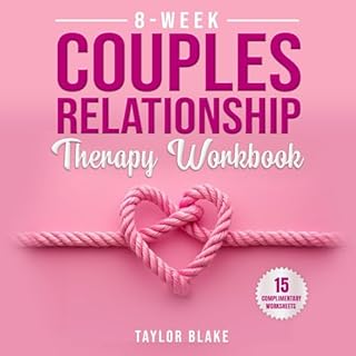 8-Week Couples Relationship Therapy Workbook Audiolibro Por Taylor Blake arte de portada