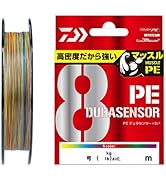 ダイワ(DAIWA) PEライン UVF PEデュラセンサーX8+Si2 0.4号~6号 マルチカラー/ライムグリーン