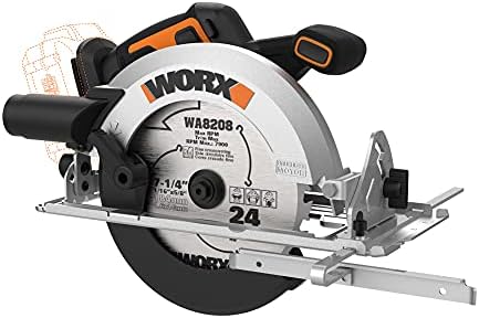 Worx Nitro WX520L.9 20V Power Share 7.25" Cordless Circular Saw with Brushless Motor (Tool Only)