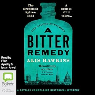 A Bitter Remedy Audiobook By Alis Hawkins cover art