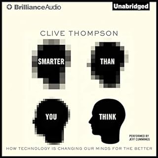 Smarter Than You Think Audiolibro Por Clive Thompson arte de portada