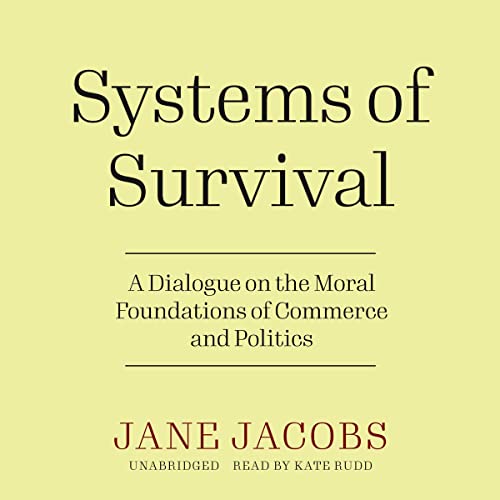 Systems of Survival Audiolibro Por Jane Jacobs arte de portada