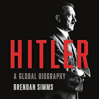 Hitler Audiolibro Por Brendan Simms arte de portada