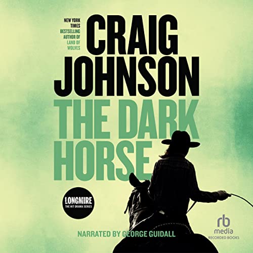 The Dark Horse Audiolibro Por Craig Johnson arte de portada