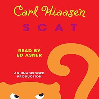 Scat Audiolibro Por Carl Hiaasen arte de portada