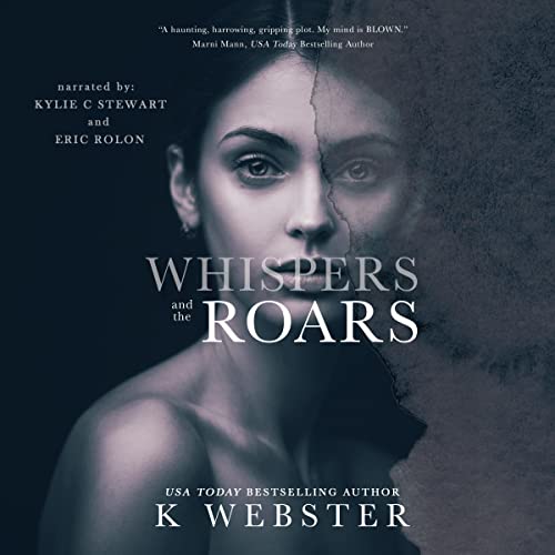 Whispers and the Roars Audiolibro Por K Webster arte de portada