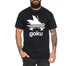 WhyKiki Adi Goku Herren T-Shirt Dragon Master Son Ball Vegeta Turtle Roshi Db