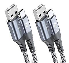 USB Type C ケーブル【2M/2本セット】Sweguard USB-C & USB-A 3.1A USB C ケーブル【QC3.0対応 急速充電】 タイプc 充電ケーブルiPhone16/iPhone 15 Pro MAX, iPad P…