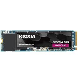 キオクシア KIOXIA 内蔵 SSD 2TB NVMe M.2 Type 2280 PCIe Gen 4.0×4 (最大読込: 7,300MB/s) 国産BiCS FLASH TLC 搭載 5年保証 EXCERIA PRO SSD-CK2.0N4P/N【国内正規代理店品】