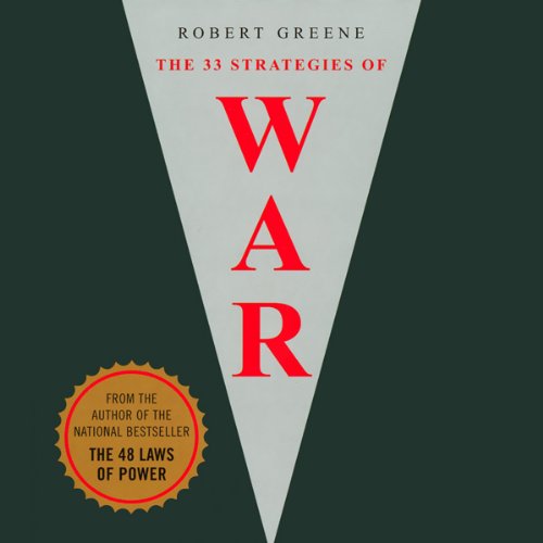 The 33 Strategies of War Audiolibro Por Robert Greene arte de portada