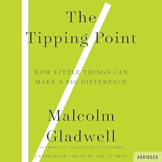 The Tipping Point Audiolibro Por Malcolm Gladwell arte de portada