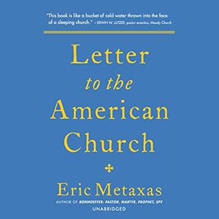 Letter to the American Church Audiolibro Por Eric Metaxas arte de portada