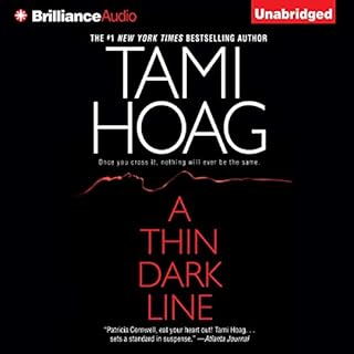 A Thin Dark Line Audiobook By Tami Hoag cover art